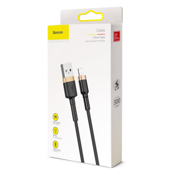 Baseus Calklf 3m 2a Usb To Lightning Cafule Cable Finefix Kw 